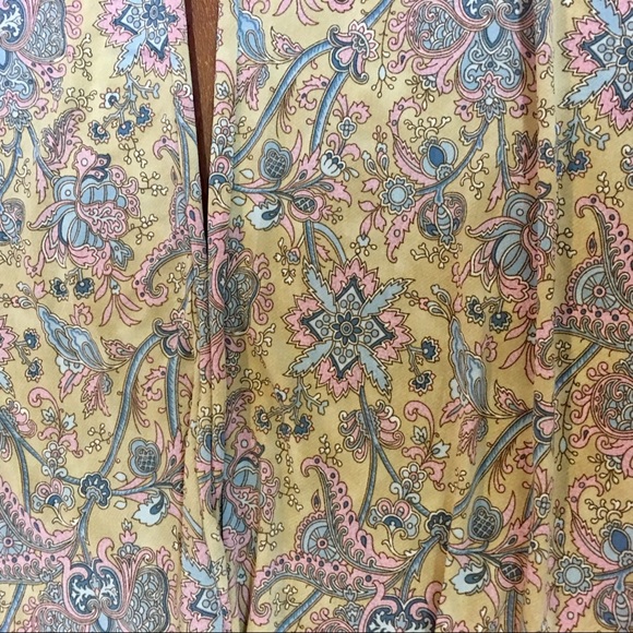 Boho Floral Palazzo Pants - Picture 2 of 3